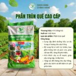 Phân trùn quế cao cấp TS99 Sông Giá – bổ sung vi sinh tự nhiên, cung cấp dưỡng chất hữu cơ, giúp cây trồng phát triển bền vững