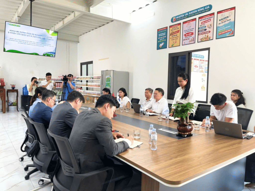 Sông Giá hợp tác với đối tác Hàn Quốc xử lý rác hữu 